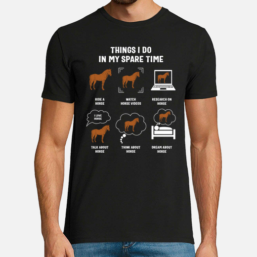 horse riding girls shirt thing i do in my spare time gift for women equestrian horses lover