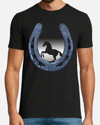 Sinfonía Vigilante estrés Horseshoe and horse t-shirt | tostadora