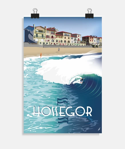 Poster hossegor
