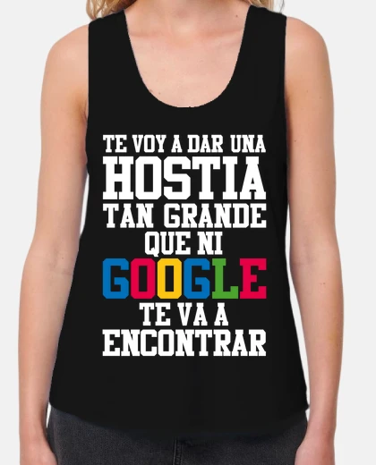 Camiseta HOSTIA - Tirantes