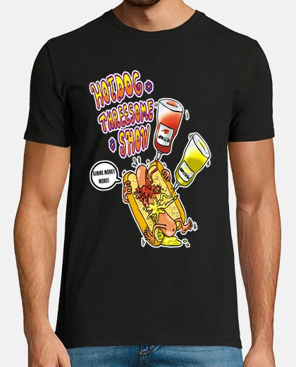 Tee-shirt hot-dog show