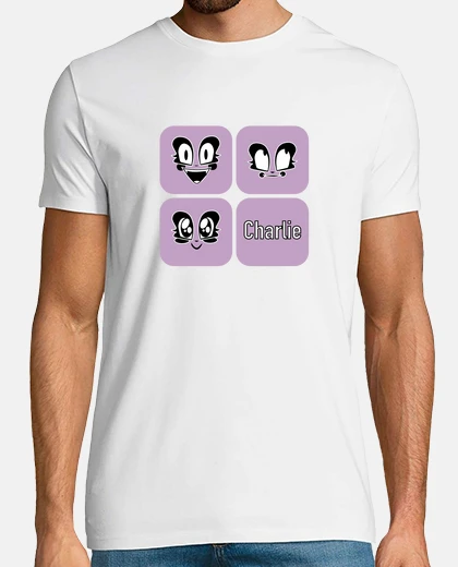 Tee-shirt Hôtel Hazbin - Charlie Faces