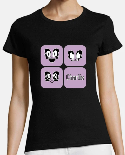 Tee-shirt Hôtel Hazbin - Charlie Faces