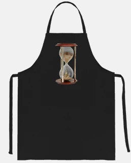 hourglass sand castle artistic apron artisan