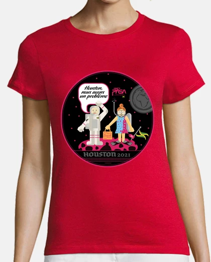 Playera houston nous avons un probleme t-shirt