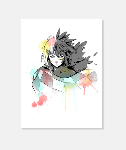 Lienzo Howl watercolor