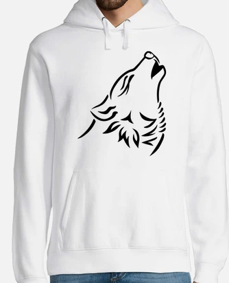 Howling wolf hoodie tostadora
