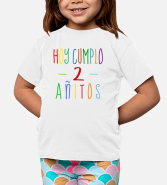 Camiseta para niños con la obra «Cumpleaños 2 años niño niña