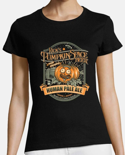 Tee-shirt hpa citrouille espace