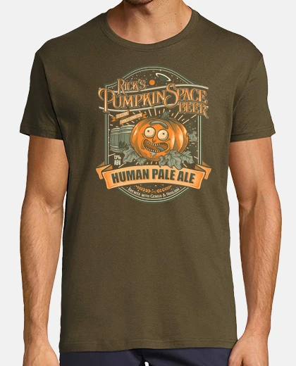 Tee-shirt hpa citrouille espace