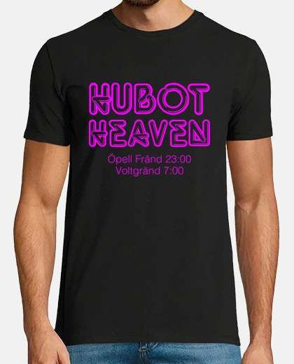 T-shirt hubot heaven - människor äkta