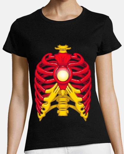 Camiseta huesos de hierro