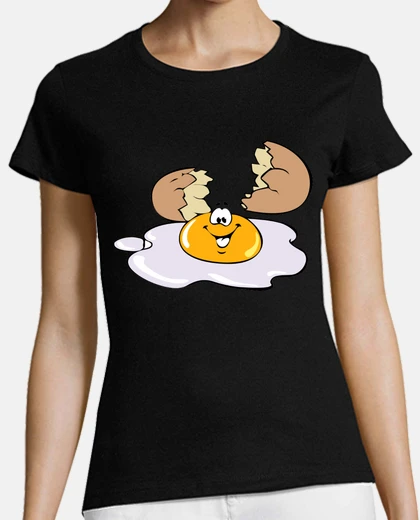 Camiseta huevo frito escalfado ternera recetas
