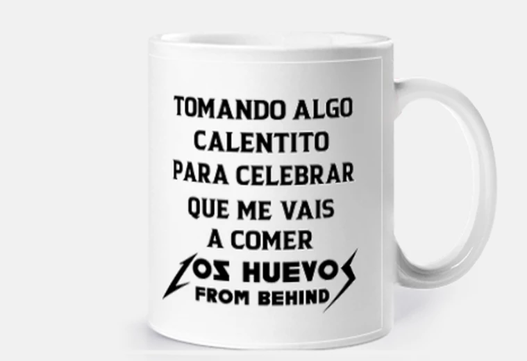 Taza Huevos From Behind Taza