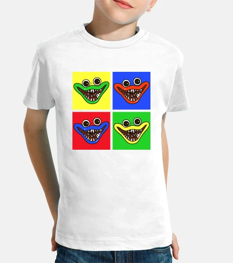 Abbigliamento huggy wuggy popart