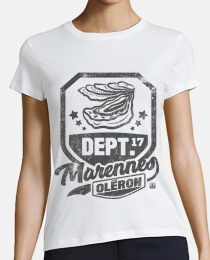 Tee-shirt Huîtres de Marennes Oléron
