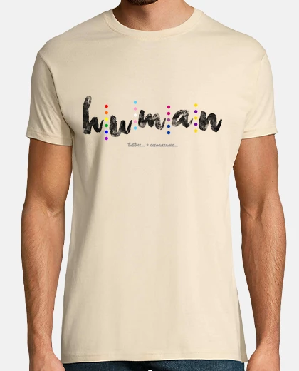 Tee-shirt humain (noir)