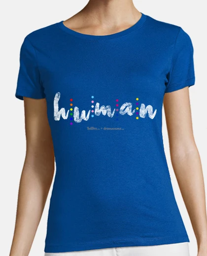 T-shirt human (bianco)
