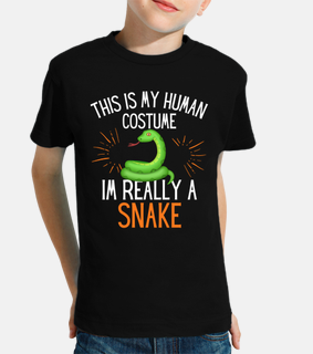 human costume im really a snake party