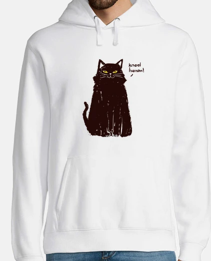 Sudadera humano arrodillado