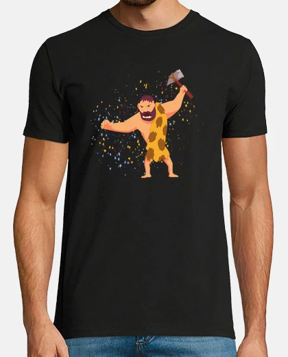 Camiseta humor cromagnon