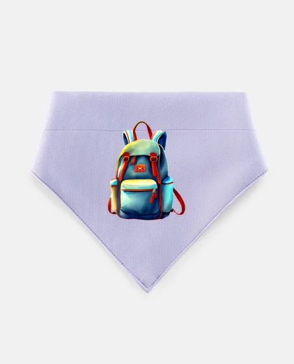Mascotas humorous backpack scarf for doggie