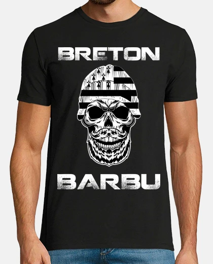 Tee-shirt Humour breton barbu papa ou papy