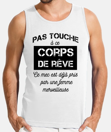 Tee-shirt humour couple idée cadeau homme