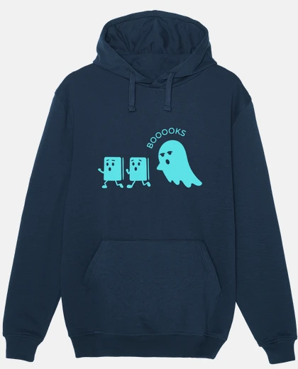 Sweat Humour monstre livres booo