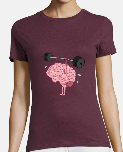 Tee-shirt Humour musculation du cerveau