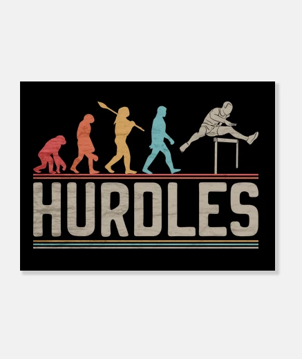 Stampa Hurdles Evolution Ostacoli Vallas