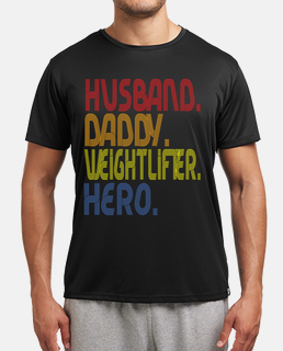 husband daddy weightlifter hero