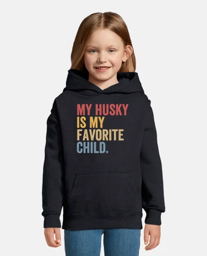 Kids husky dog lover