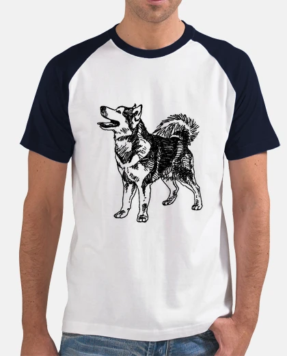 Tee-shirt husky sibérien