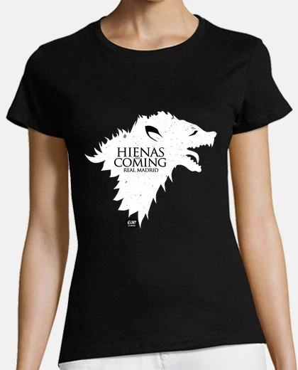 Tee-shirt hyènes sont à coming (blanc)