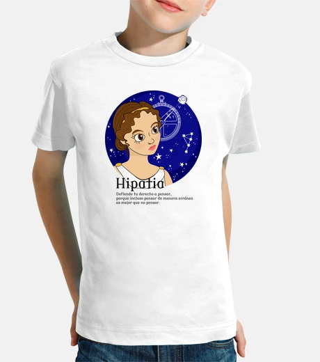 Kids hypatia with phrase