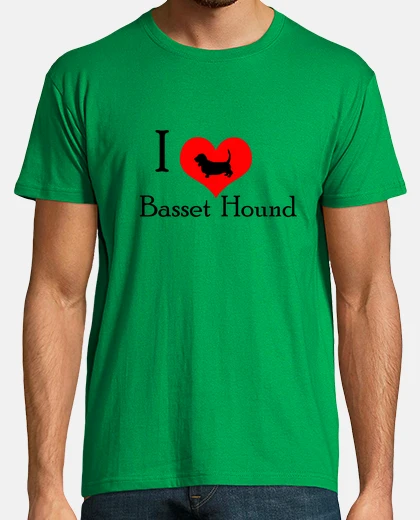Tee-shirt i aime basset hound