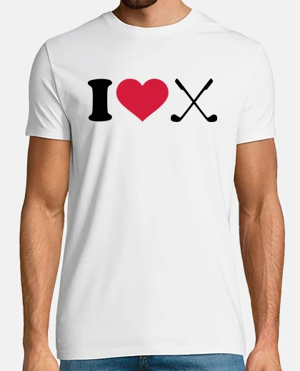 Tee-shirt i aime les clubs de golf