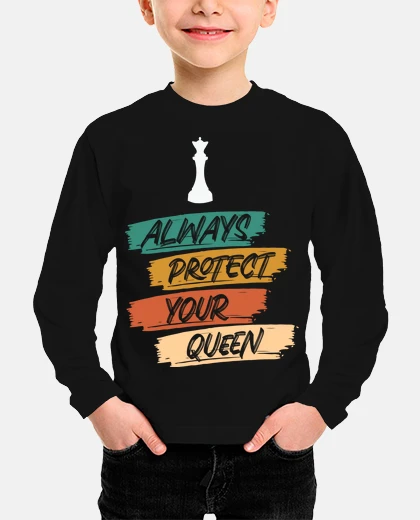 Kids I always protect your chess queen