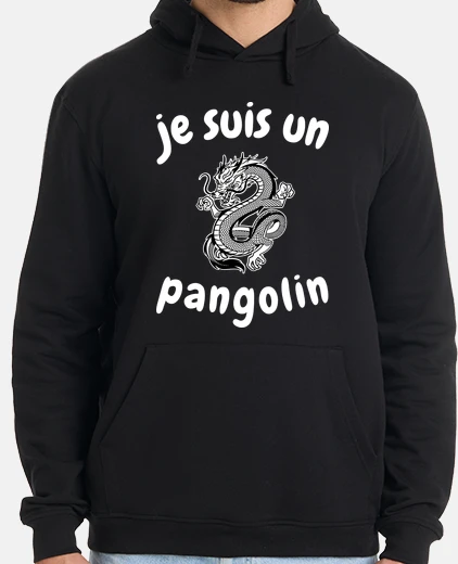 Sudadera i am a chinese dragon pangolin