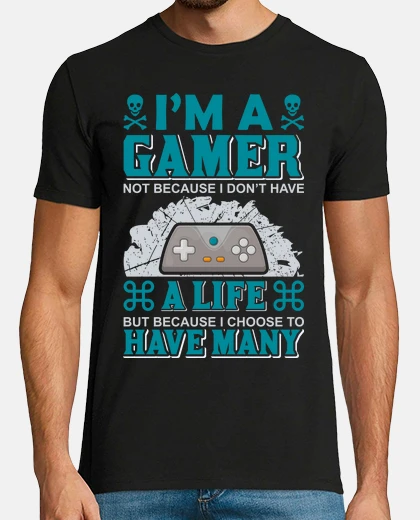 T-shirt i am a gamer