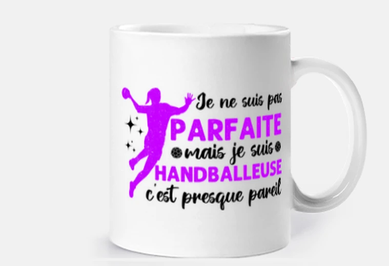 Cup I am a handball player handball humor
