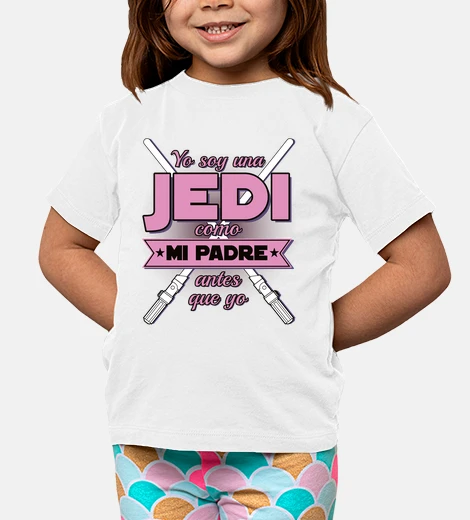Kids i am a jedi - pink