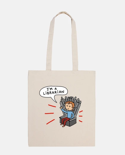 Bag i am a librarian