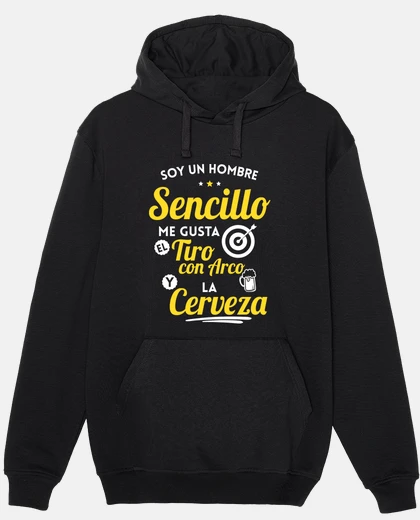 Hoodie I am a simple man I like archery