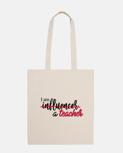 Bag i am a teacher tote bag