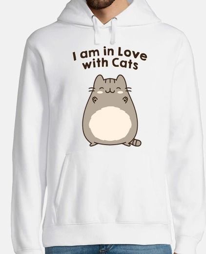 Sudadera i am in love with cats