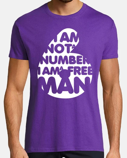Tee-shirt i am not a number