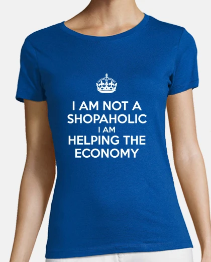 Tee-shirt I am not a Shopaholic