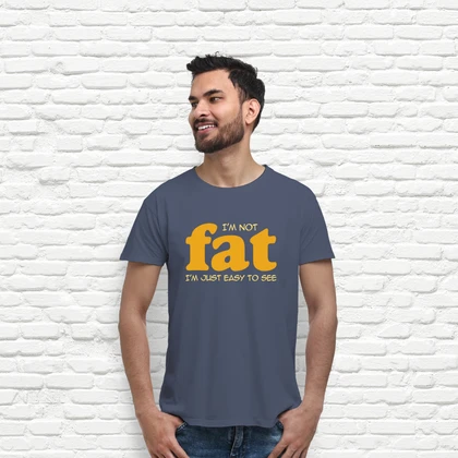 I am not fat t-shirt tostadora